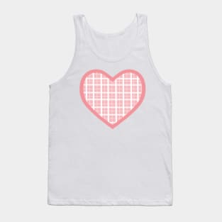 Pink Cottage Heart Tank Top